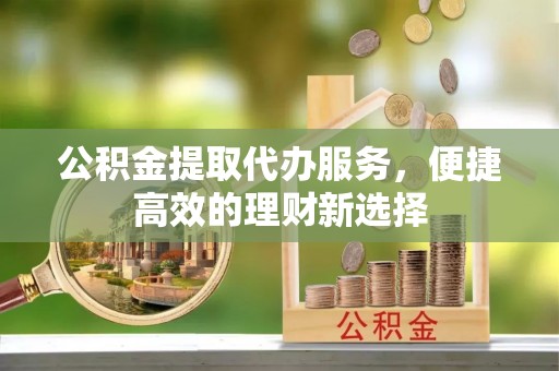 新兴公积金提取代办服务，便捷高效的理财新选择