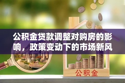 新兴公积金贷款调整对购房的影响，政策变动下的市场新风向