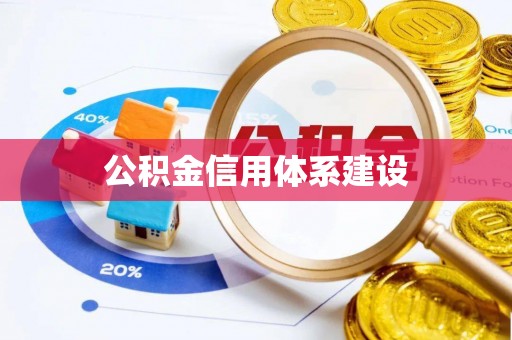 新兴公积金信用体系建设