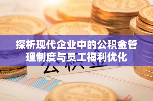 新兴探析现代企业中的公积金管理制度与员工福利优化