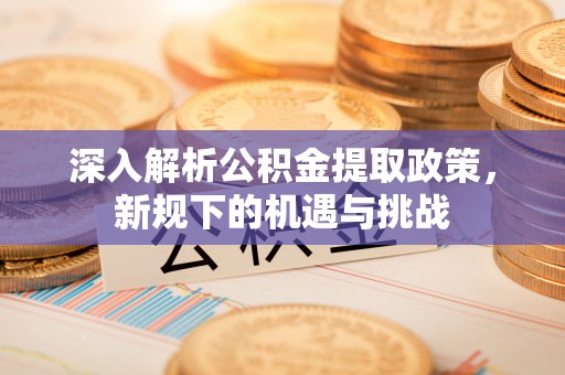 新兴深入解析公积金提取政策，新规下的机遇与挑战