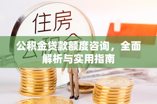 新兴公积金贷款额度咨询，全面解析与实用指南