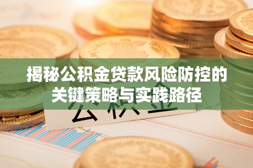 新兴揭秘公积金贷款风险防控的关键策略与实践路径